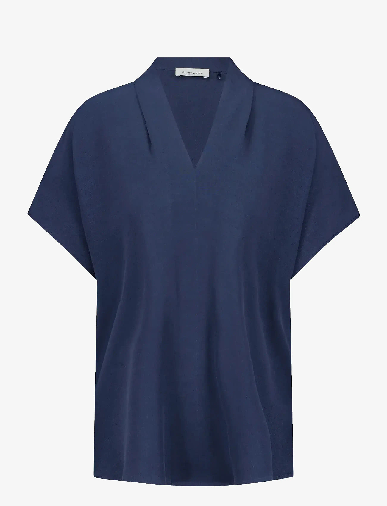 Gerry Weber - BLOUSE 1/2 SLEEVE - kortärmade blusar - indigo - 0