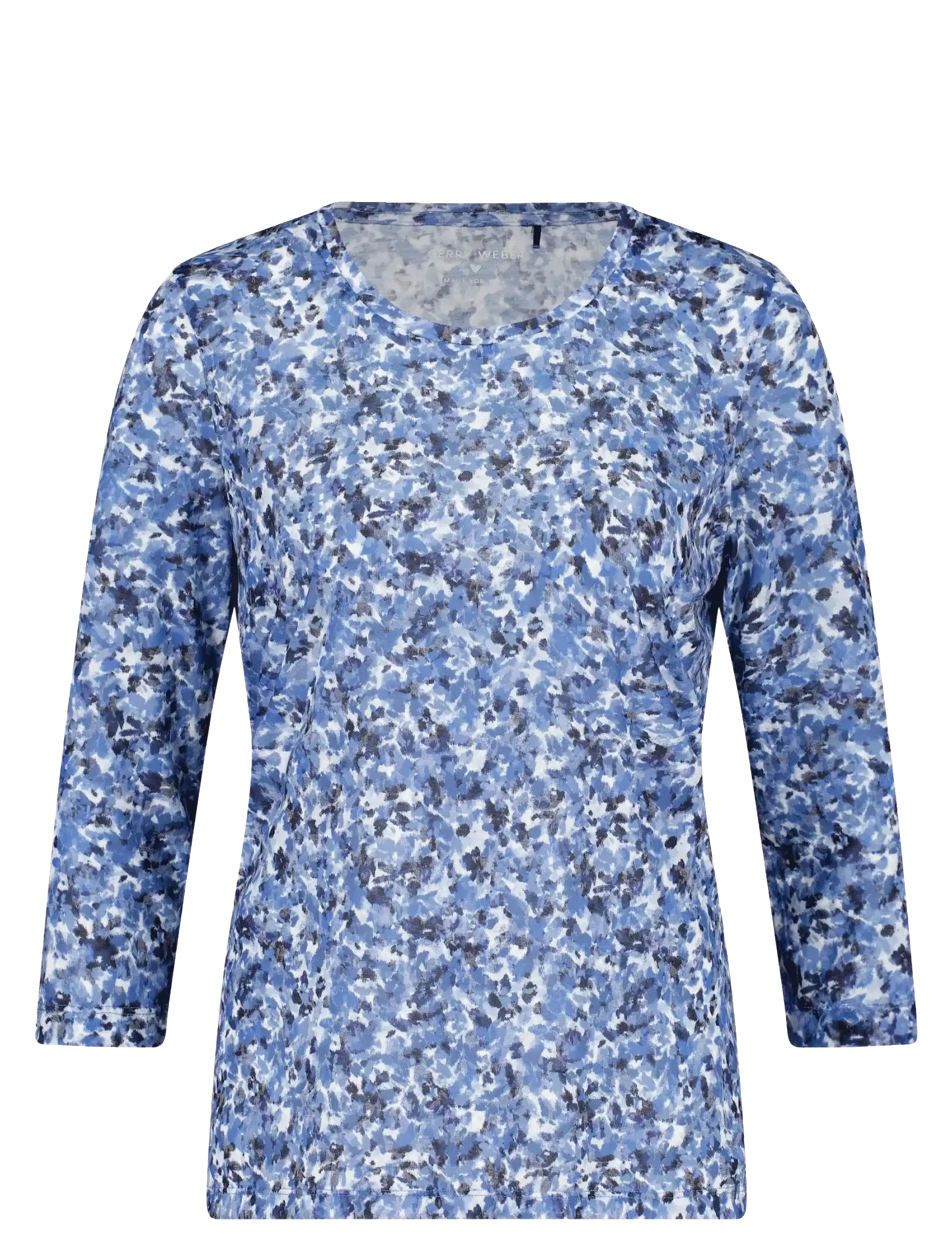 Gerry Weber T-Shirt 3/4 sleeve - Kleidung - NIGHT SKY/LAKE BLUE MINIFLOWER / blue