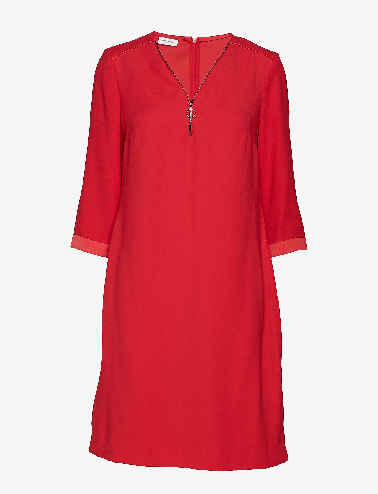 Gerry Weber - DRESS WOVEN FABRIC - cherry - 0