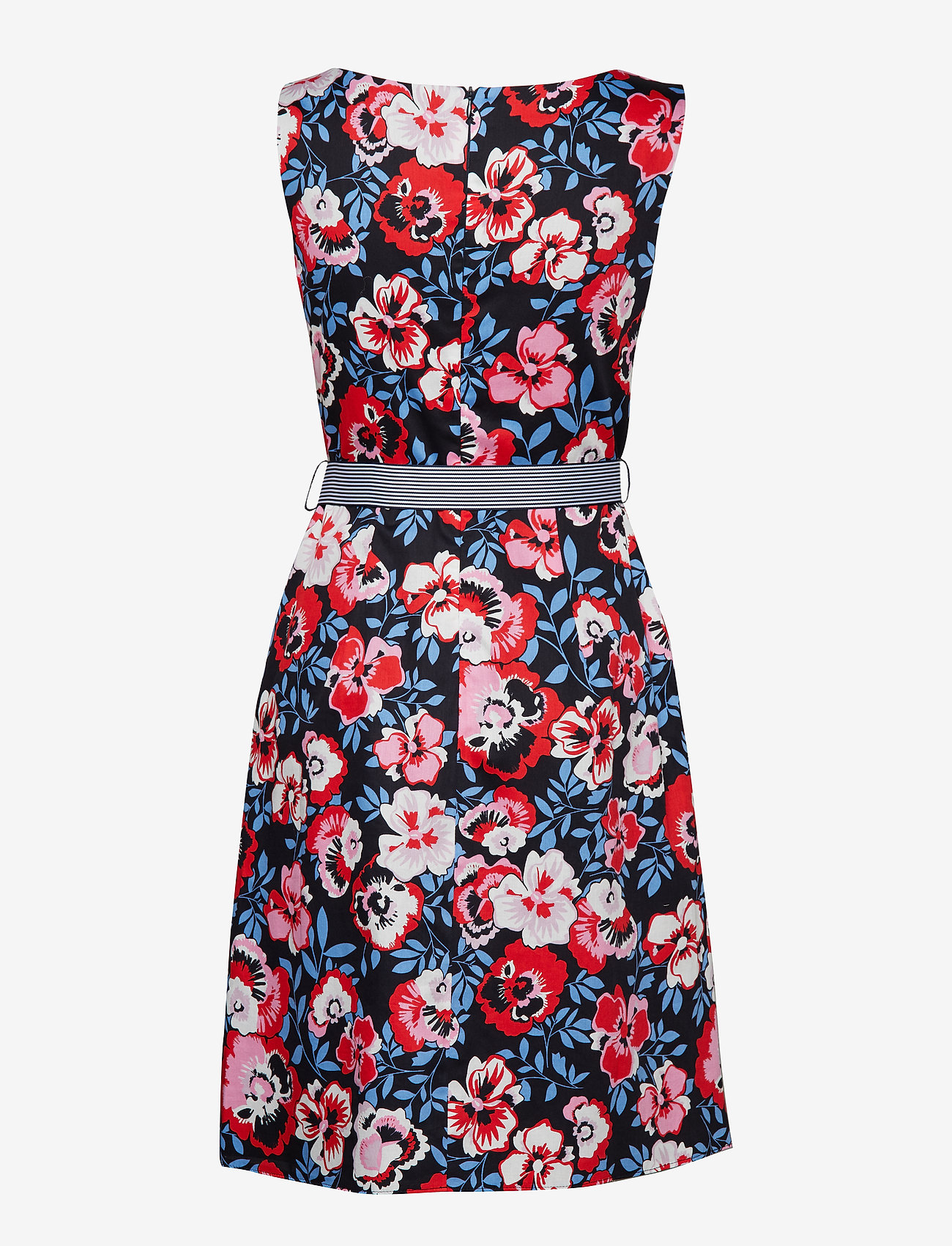 Gerry Weber - DRESS WOVEN FABRIC - azur/ fire/ ecru print - 1