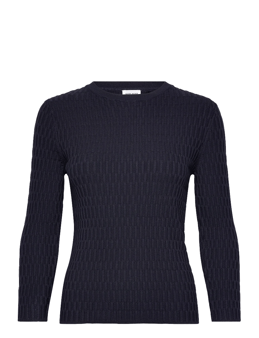 Gerry Weber - PULLOVER 3/4 SLEEVE - pullover - night sky - 0