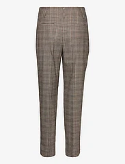 Gerry Weber - PANT CROPPED - slim fit trousers - sand black lava check - 1