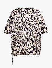 Gerry Weber - BLOUSE 1/2 SLEEVE - blouses korte mouwen - ecru/white/lilac/pink print - 1