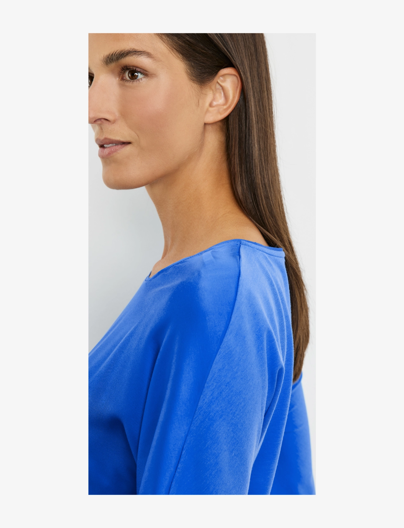 Gerry Weber - T-SHIRT 3/4 SLEEVE - bright blue - 3