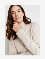 Gerry Weber - PULLOVER 1/1 SLEEVE - turtleneck - dust melange - 2