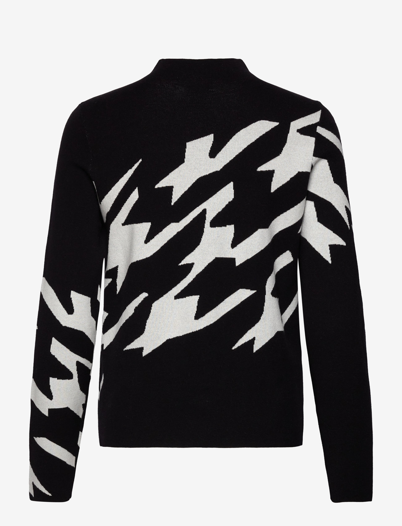 Gerry Weber - Pullover 1/1 Arm - black/ecru houndstooth jcd - 1
