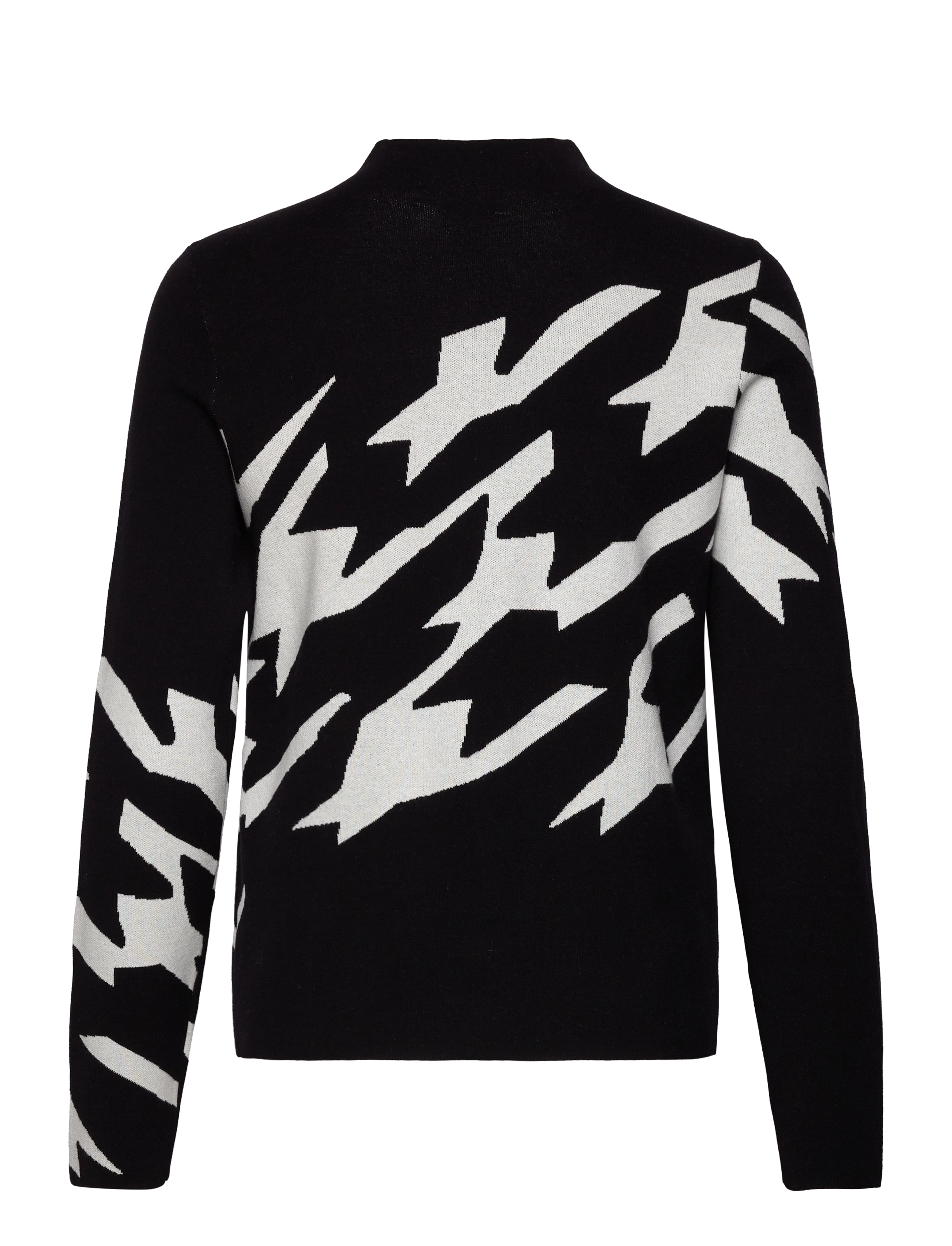 Gerry Weber - Pullover 1/1 Arm - black/ecru houndstooth jcd - 1