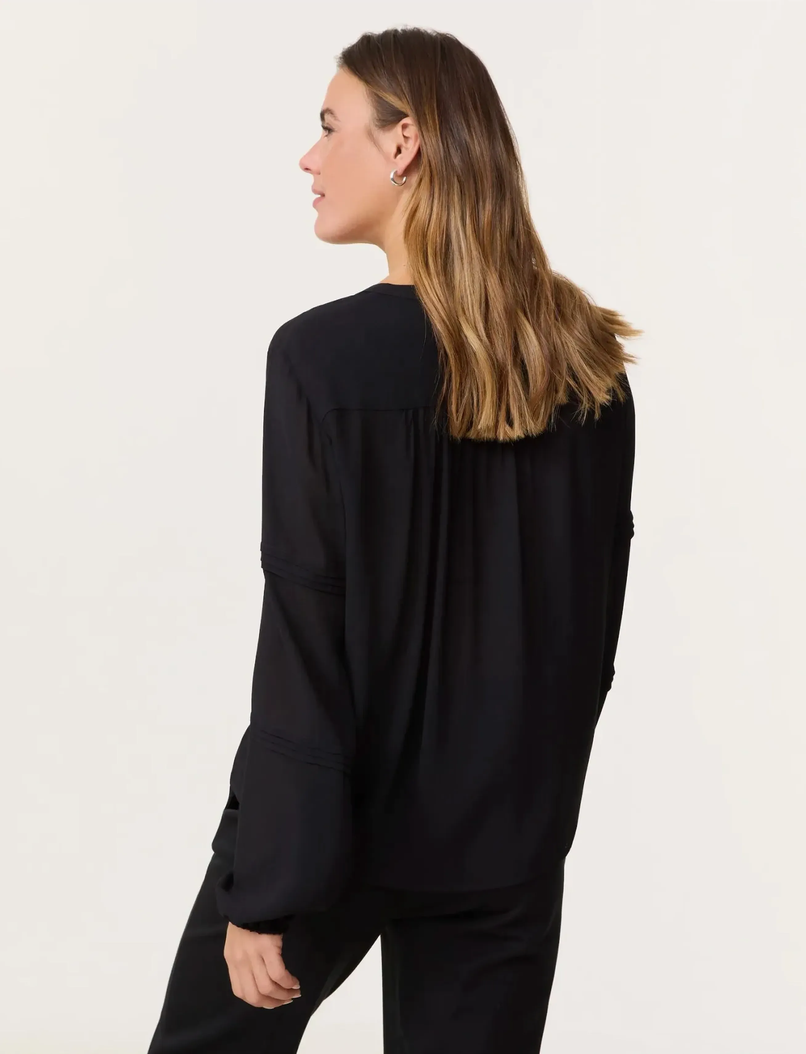 Gerry Weber - BLOUSE 1/1 SLEEVE - bluzki z długimi rękawami - black - 2
