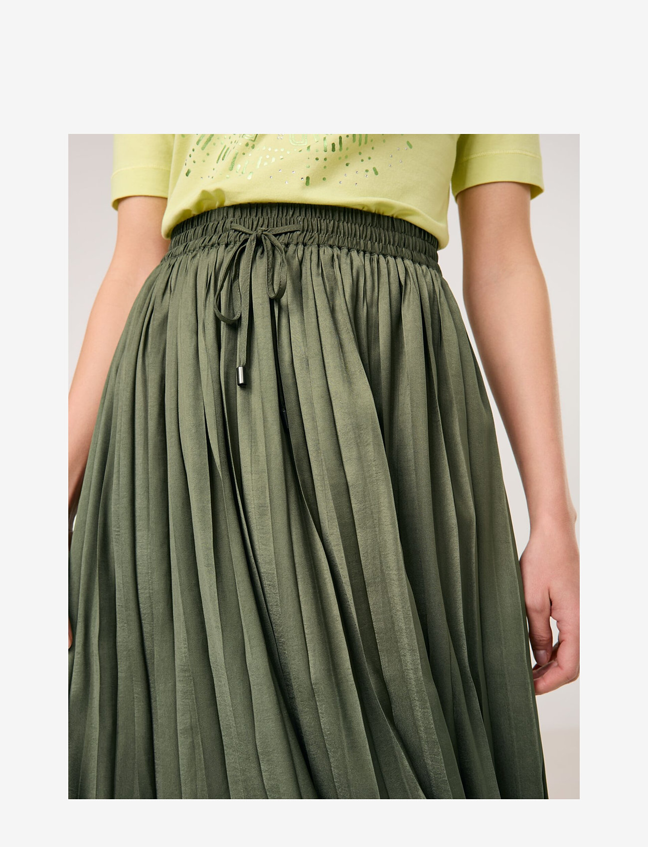 Gerry Weber - Skirt woven long - midi-röcke - thyme - 3