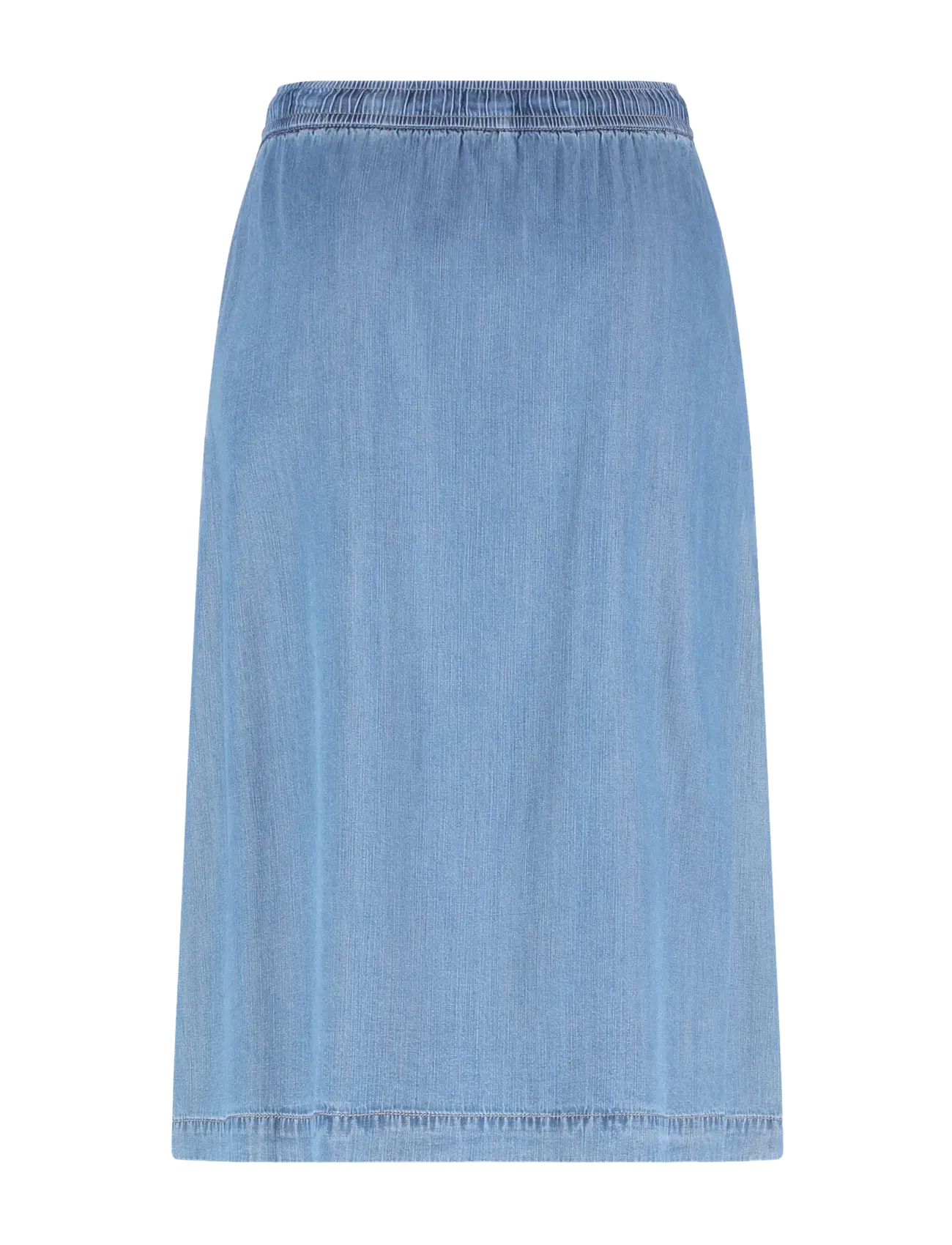 Gerry Weber - SKIRT WOVEN LONG - blue denim with use - 1