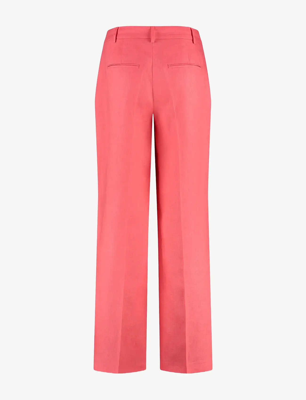 Gerry Weber - PANT LEISURE LONG - linen trousers - rouge - 1