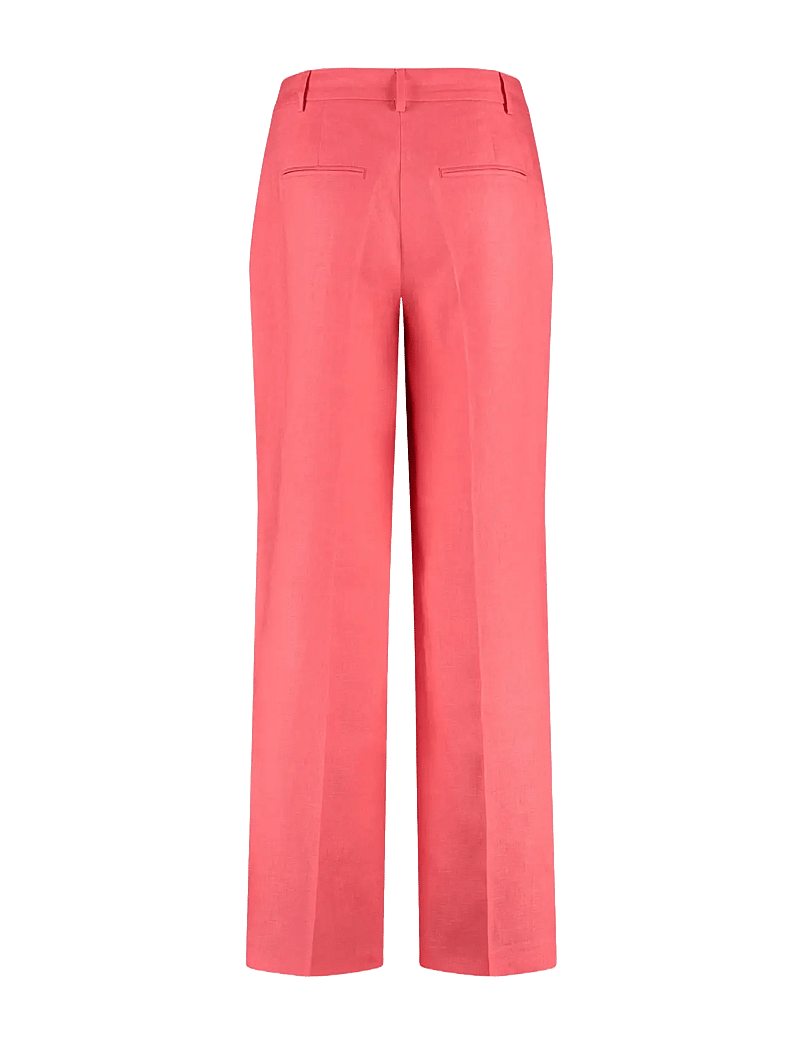 Gerry Weber - PANT LEISURE LONG - linnebyxor - rouge - 1