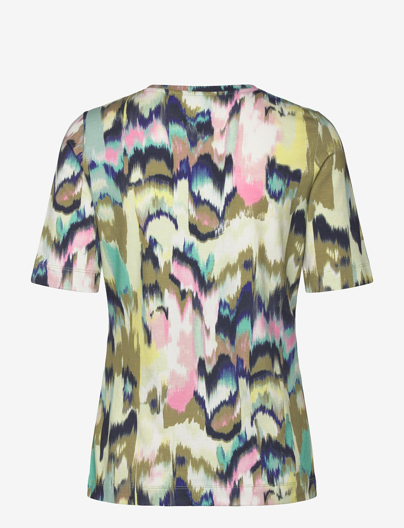 Gerry Weber - T-Shirt 3/4 sleeve - t-särgid - sandshell/multi verstrichen - 1