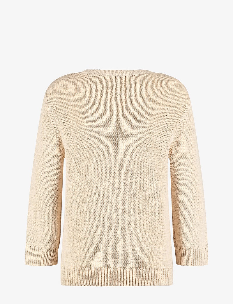 Gerry Weber - Pullover 3/4 sleeve - sviitrid - sandshell melange - 1
