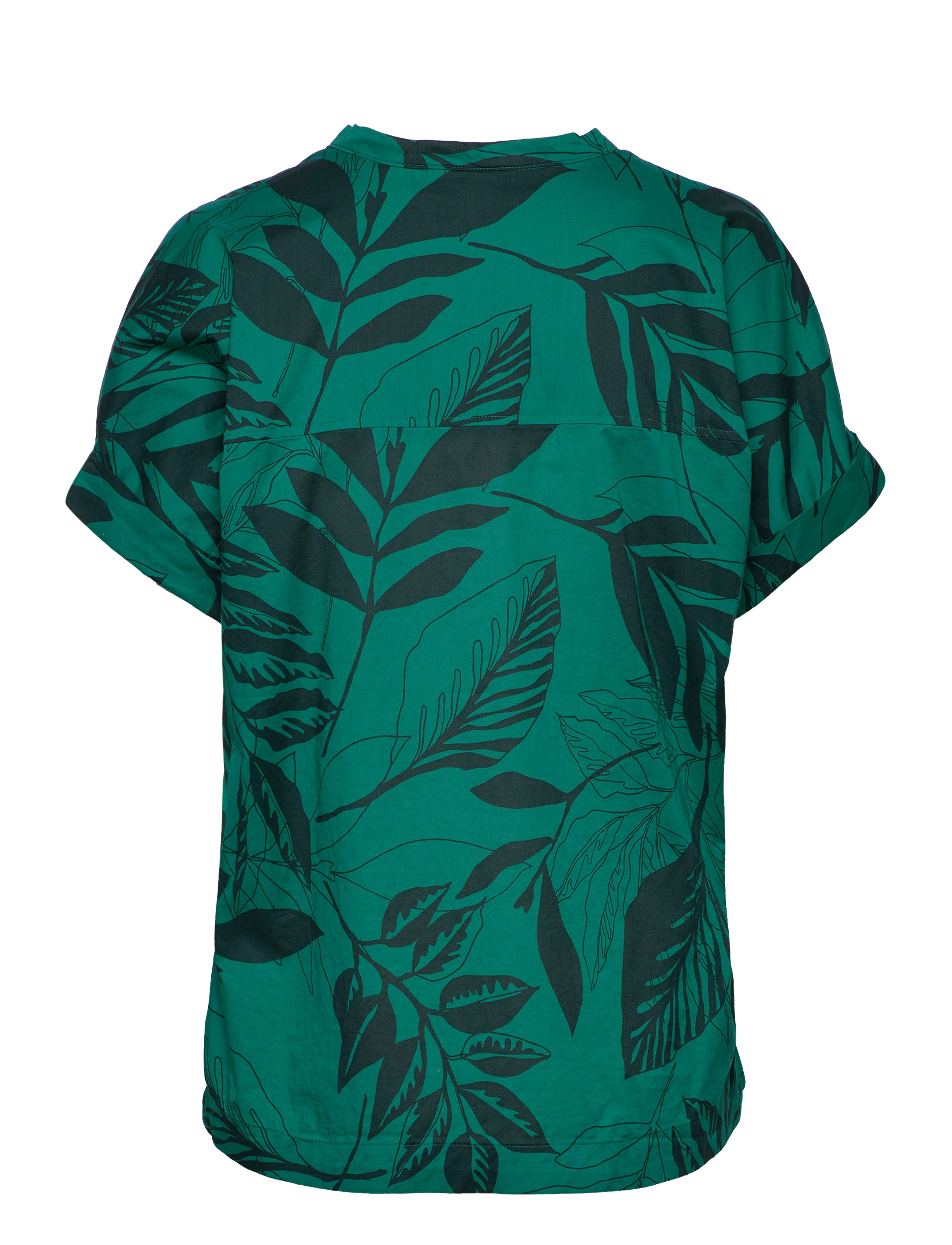Gerry Weber - BLOUSE 1/2 SLEEVE - seaweed pine print - 1