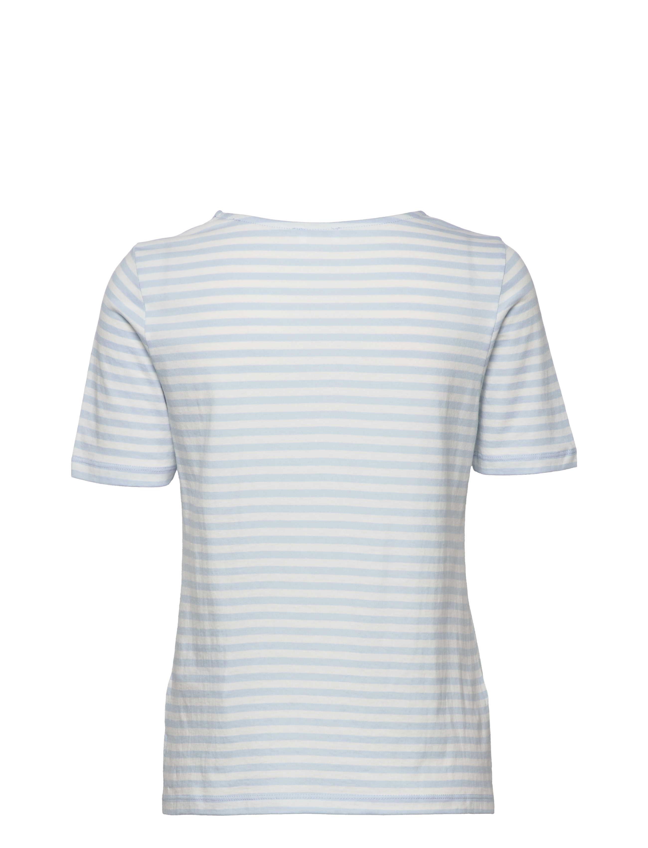 Gerry Weber - T-SHIRT 1/2 SLEEVE - light blue/ offwhite - 1