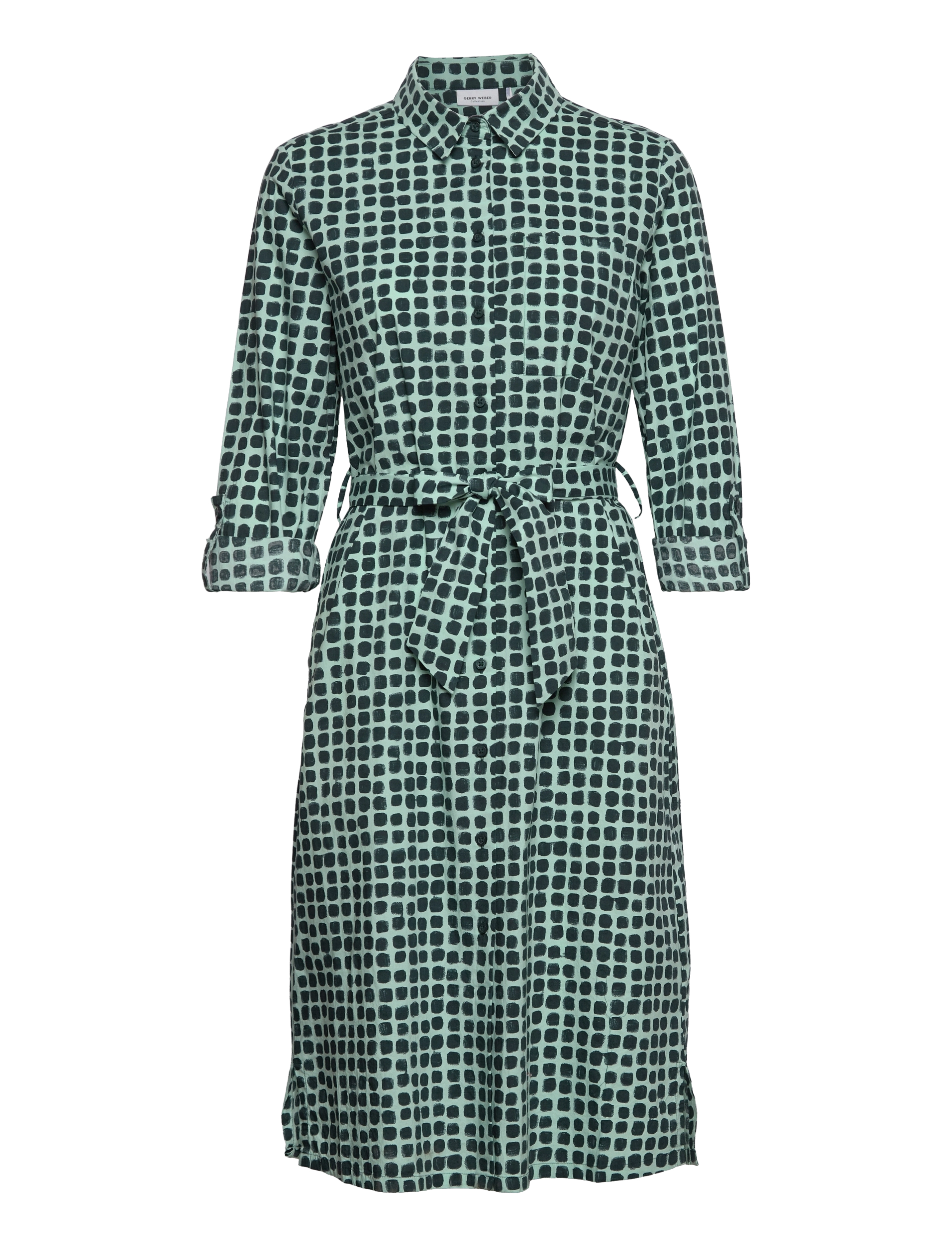 Gerry Weber - DRESS WOVEN - mint seaweed print - 2