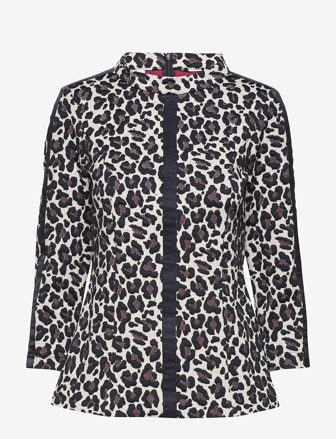 Gerry Weber - BLOUSE-TOP, WORKED W - putty indigo patternet - 0