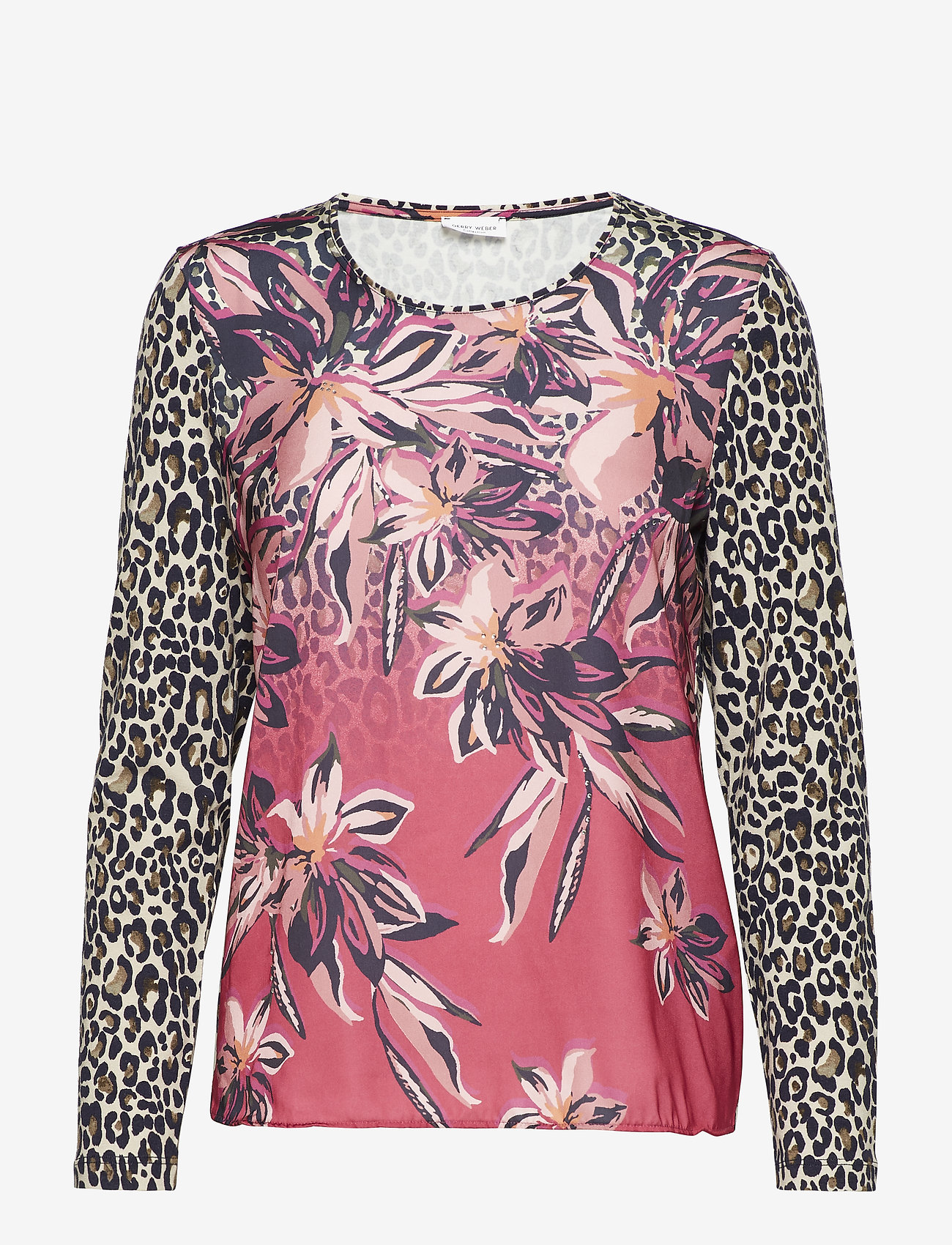Gerry Weber - T-SHIRT LONG-SLEEVE - asalea/ wild rose/ ink - 0