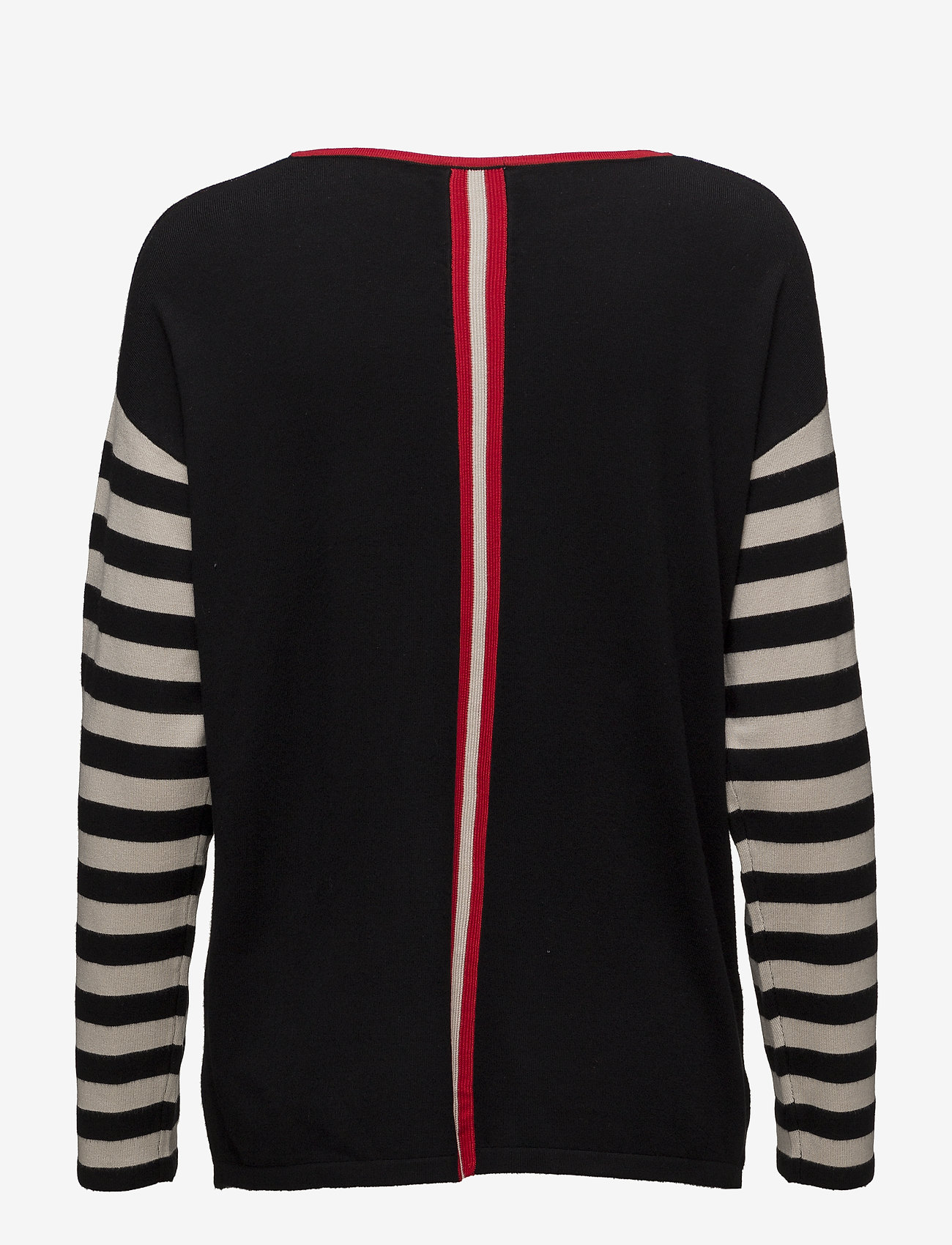 Gerry Weber - PULLOVER LONG-SLEEVE - black/ lilac/ red - 1