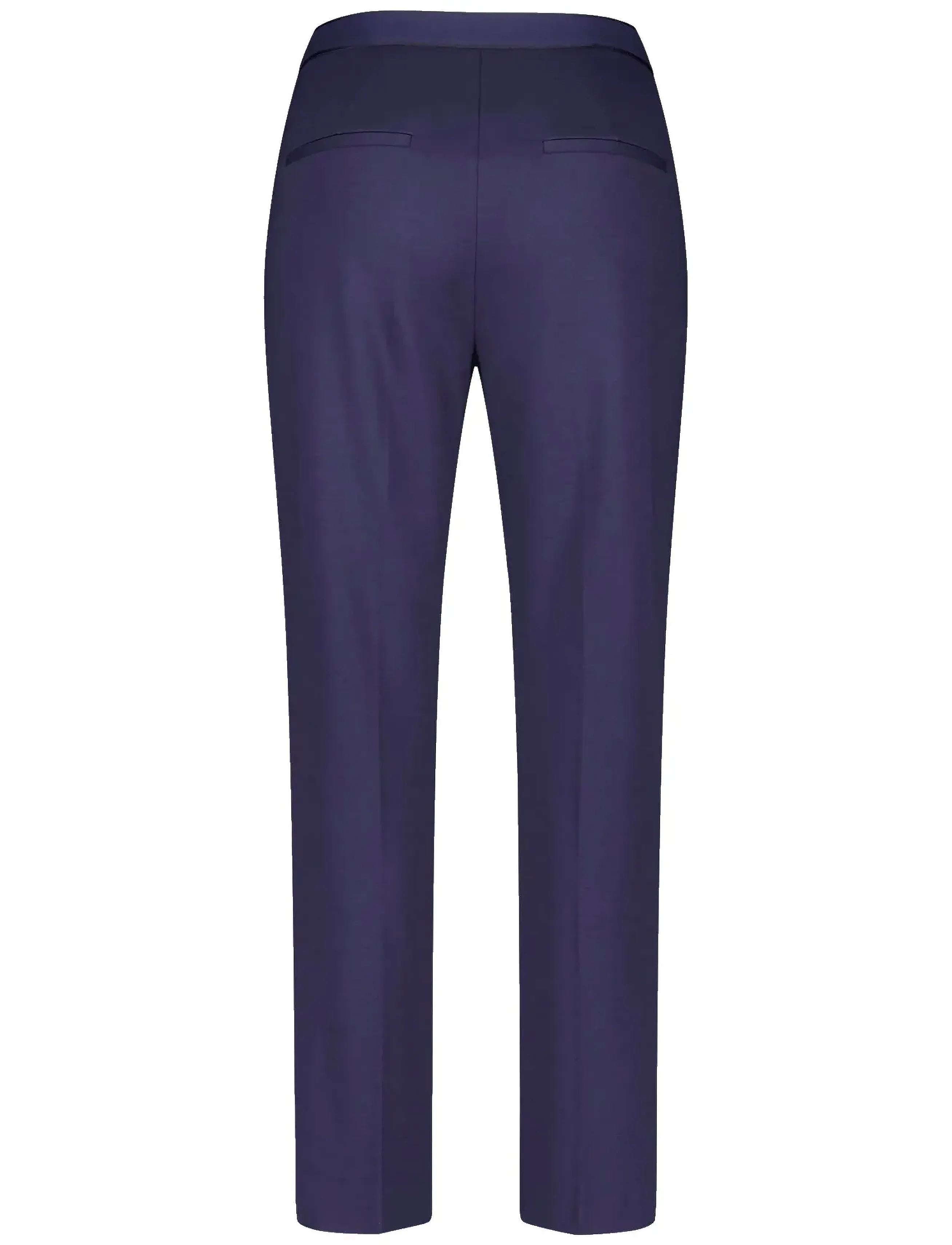 Gerry Weber Pant Cropped, 40, Navy, Bukser > Lige Ben, Dame