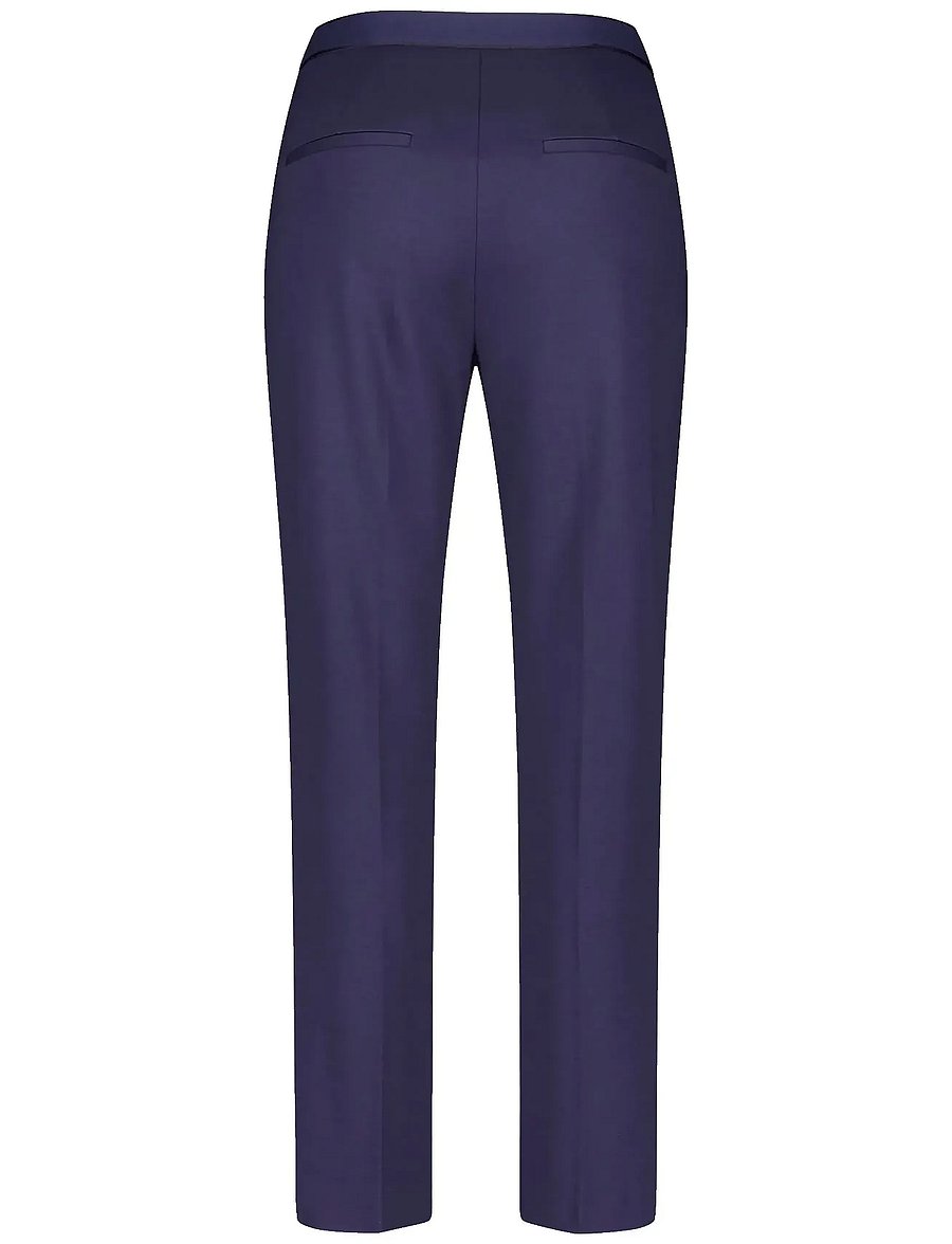 Gerry Weber - PANT CROPPED - bikses ar taisnām starām - night sky - 0