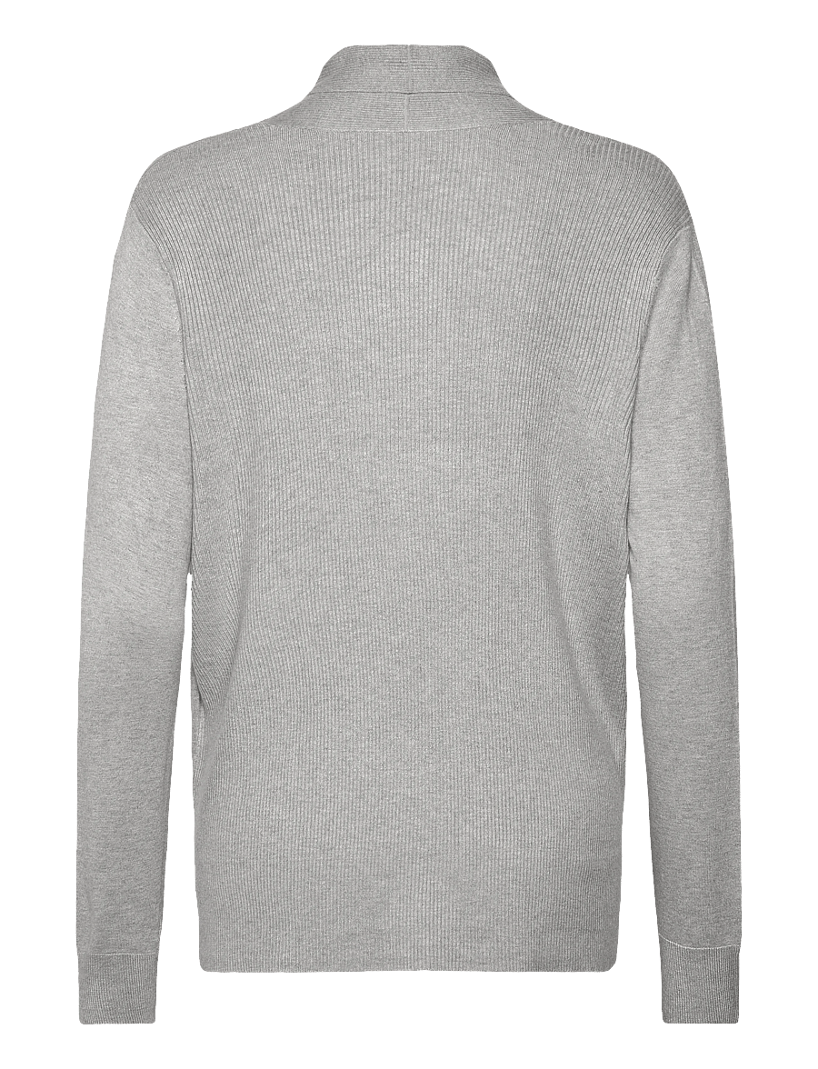 Gerry Weber - Jacket knit - strickjacken - silver grey melange - 1