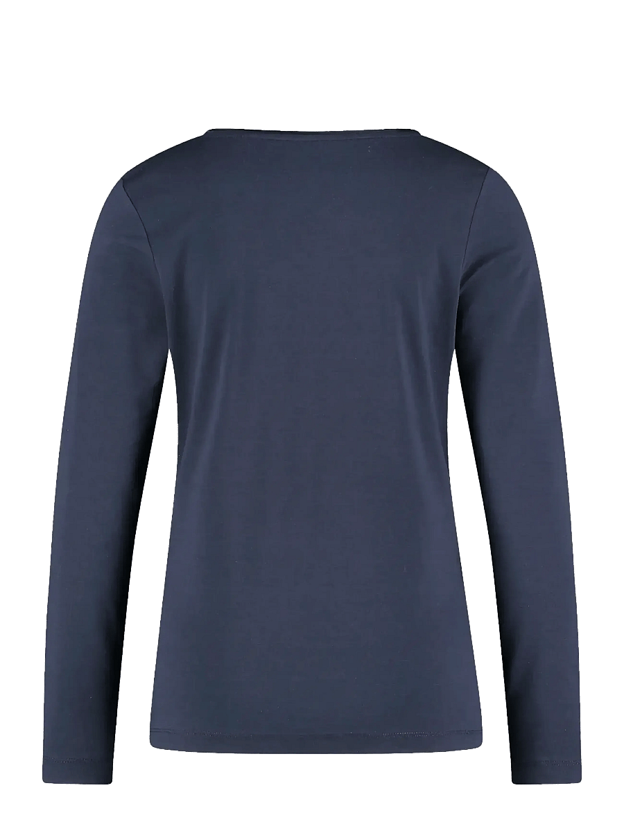 Gerry Weber - T-SHIRT 1/2 SLEEVE - pikkade varrukatega alussärgid - night sky - 1