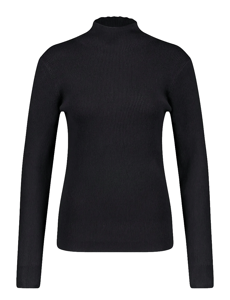 Gerry Weber - Pullover 1/1 sleeve - strikkegensere - black - 0