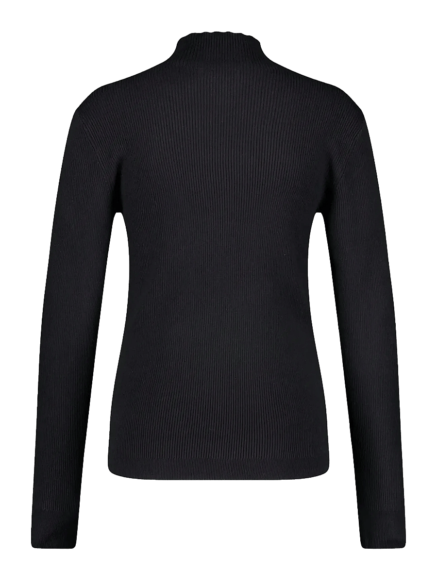 Gerry Weber - Pullover 1/1 sleeve - strikkegensere - black - 1