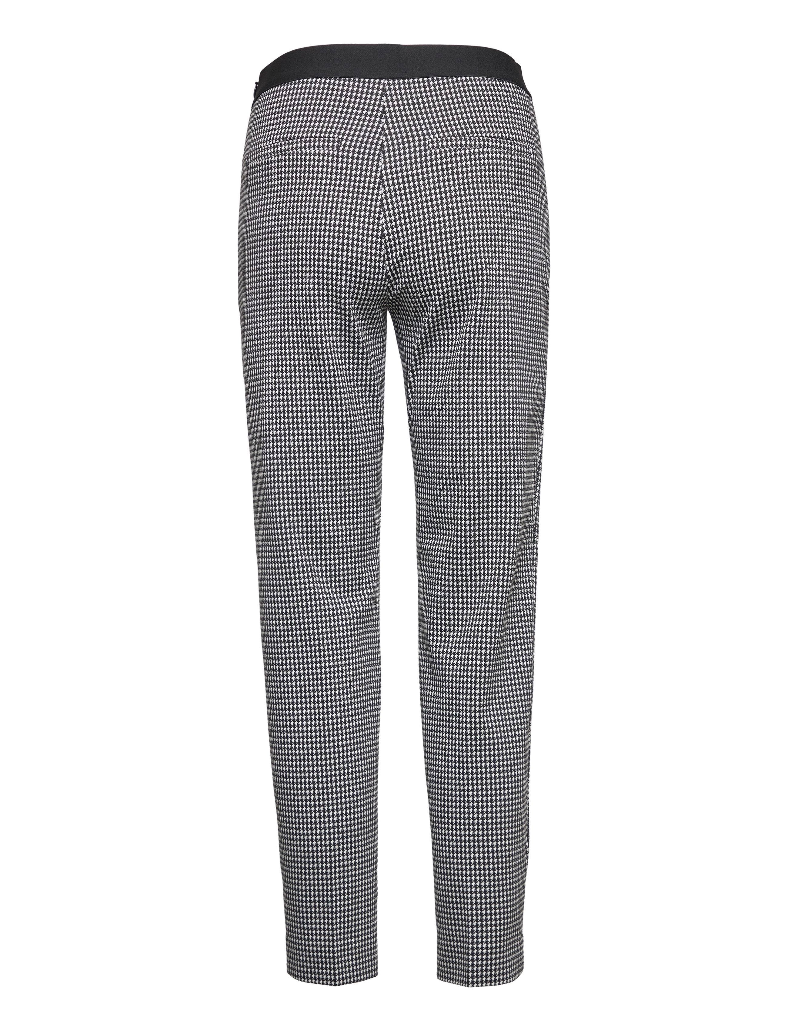 Gerry Weber - PANT LONG - black/ecru/white figured - 1