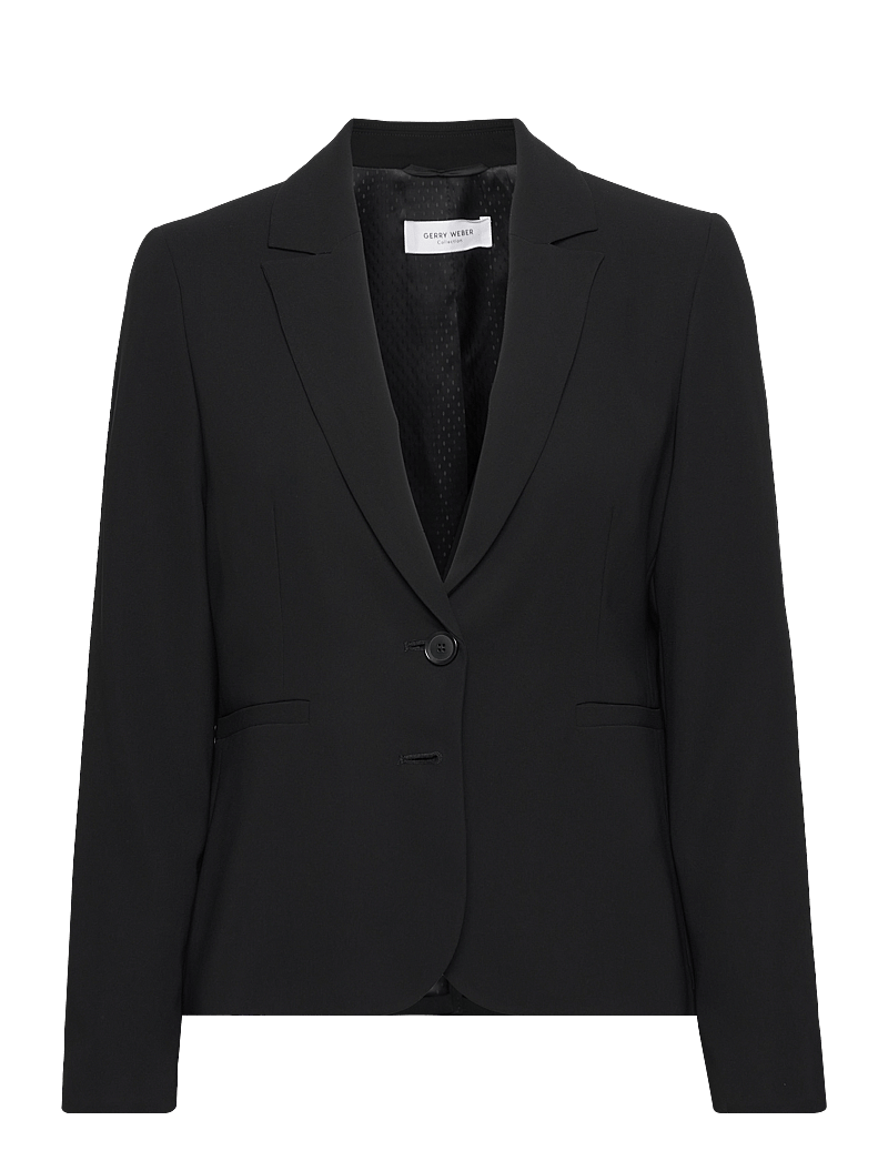 Gerry Weber - BLAZER LONG SLEEVE - Ühes joones nööpidega bleiserid - black - 1
