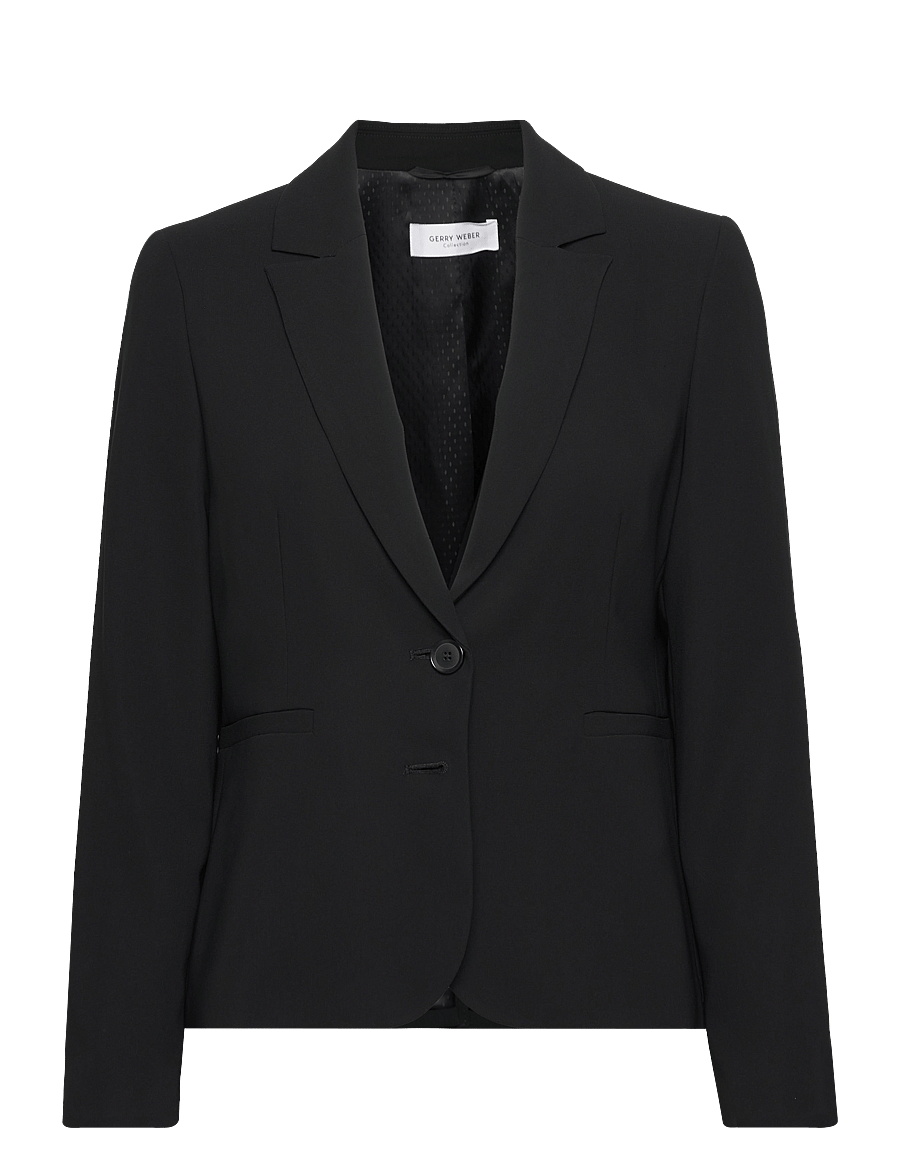 Gerry Weber - BLAZER LONG SLEEVE - Žaketes ar vienrindas pogājumu - black - 1