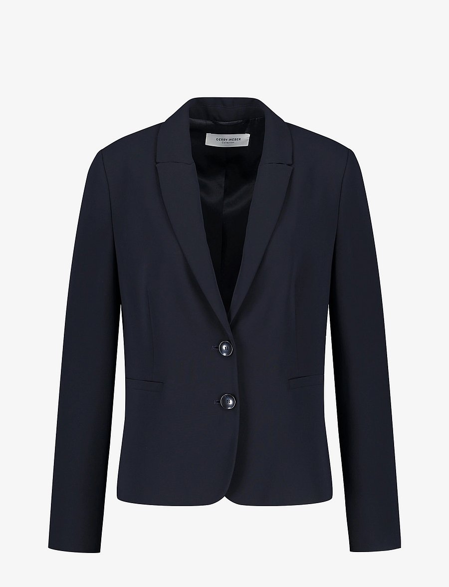 Gerry Weber - BLAZER LONG SLEEVE - Ühes joones nööpidega bleiserid - navy - 0