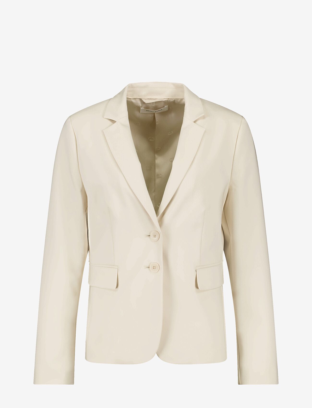 Gerry Weber - BLAZER LONG SLEEVE - enkeltradede blazere - sandshell - 0