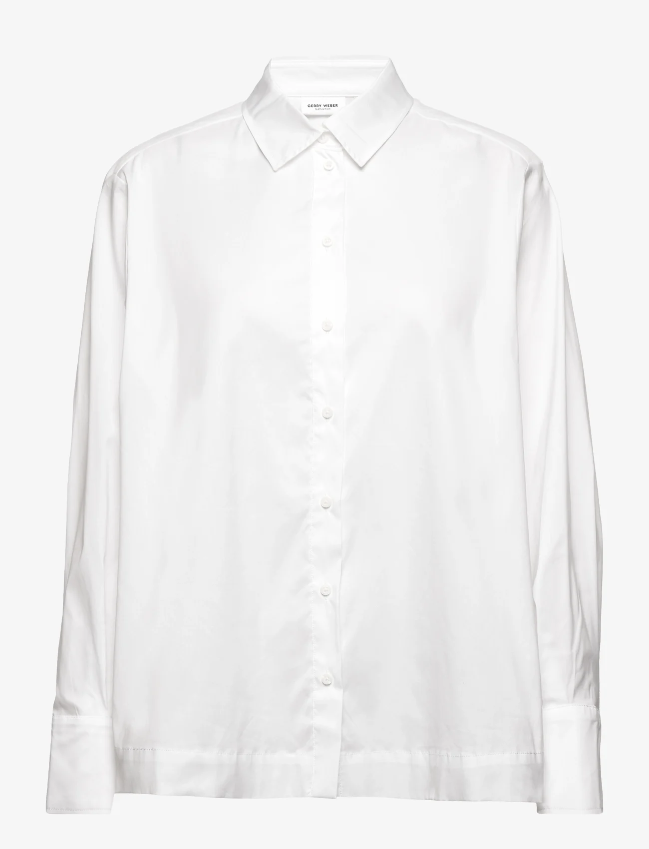 Gerry Weber - BLOUSE 1/1 SLEEVE - long-sleeved shirts - white/white - 0