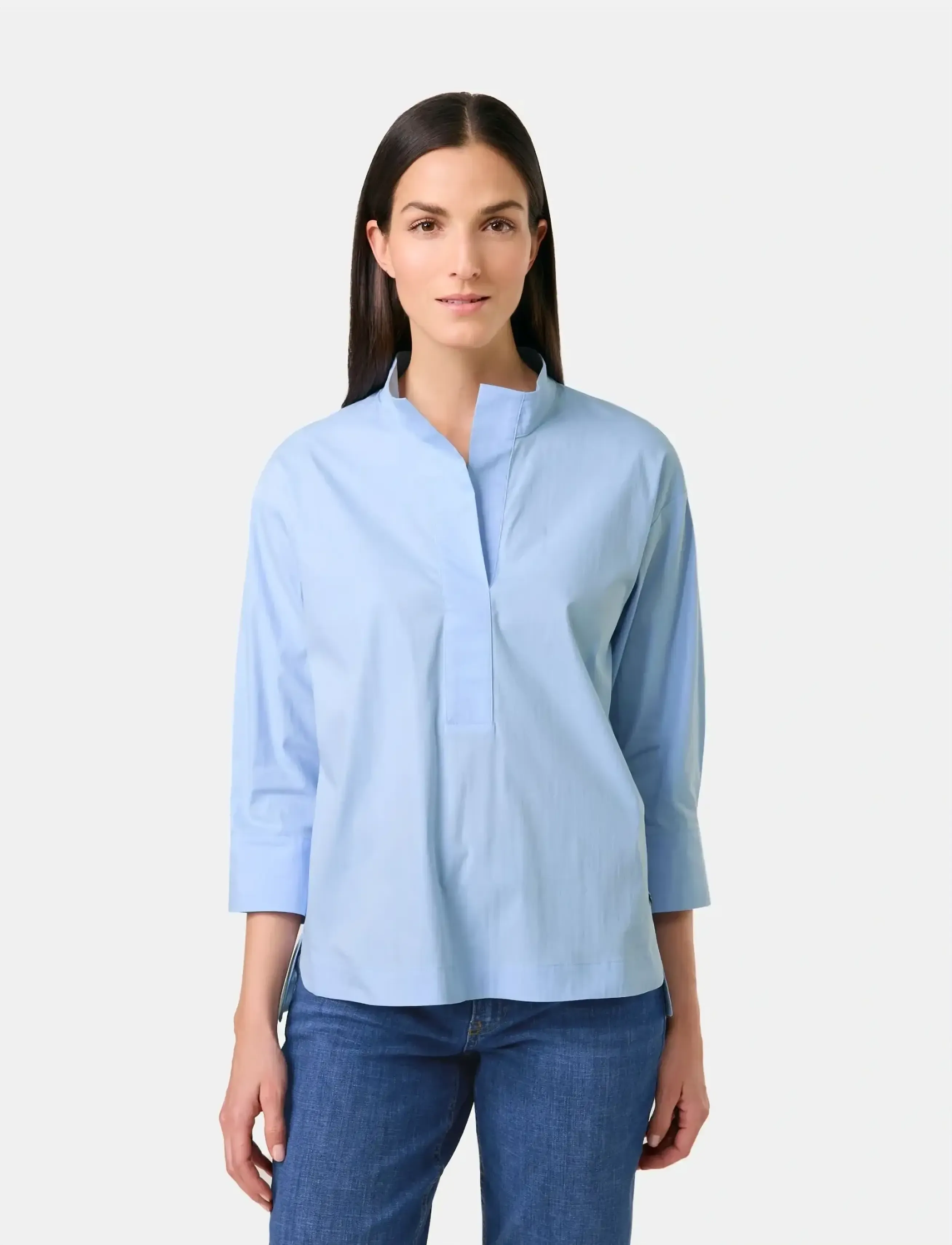 Gerry Weber BLOUSE 3/4 SLEEVE - Bluser - LIGHT BLUE / blue