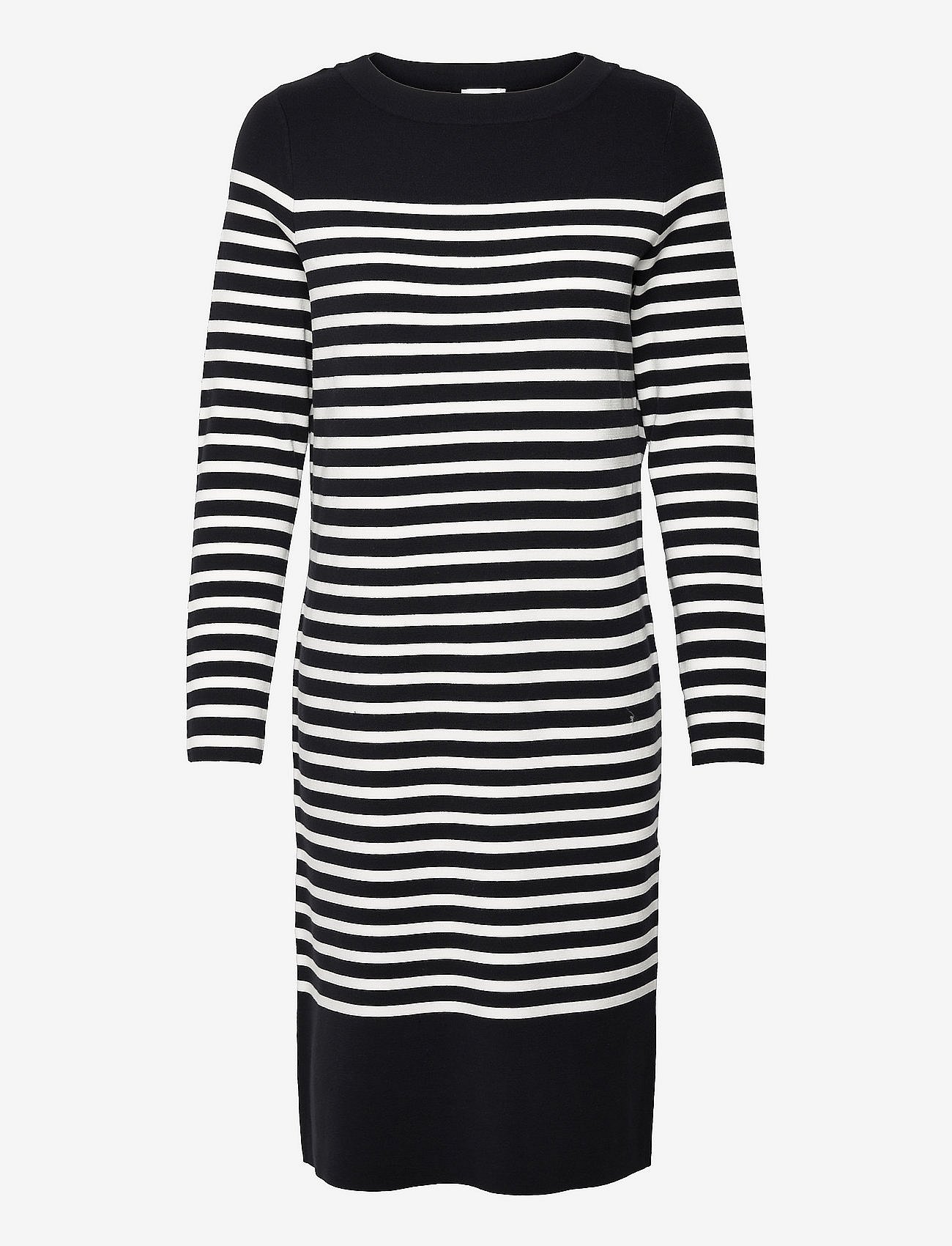 DRESS KNIT - BLUE HOOPS