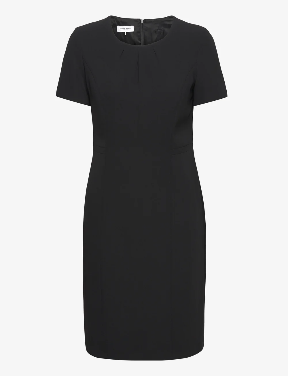 Gerry Weber - DRESS WOVEN - midi kjoler - black - 0