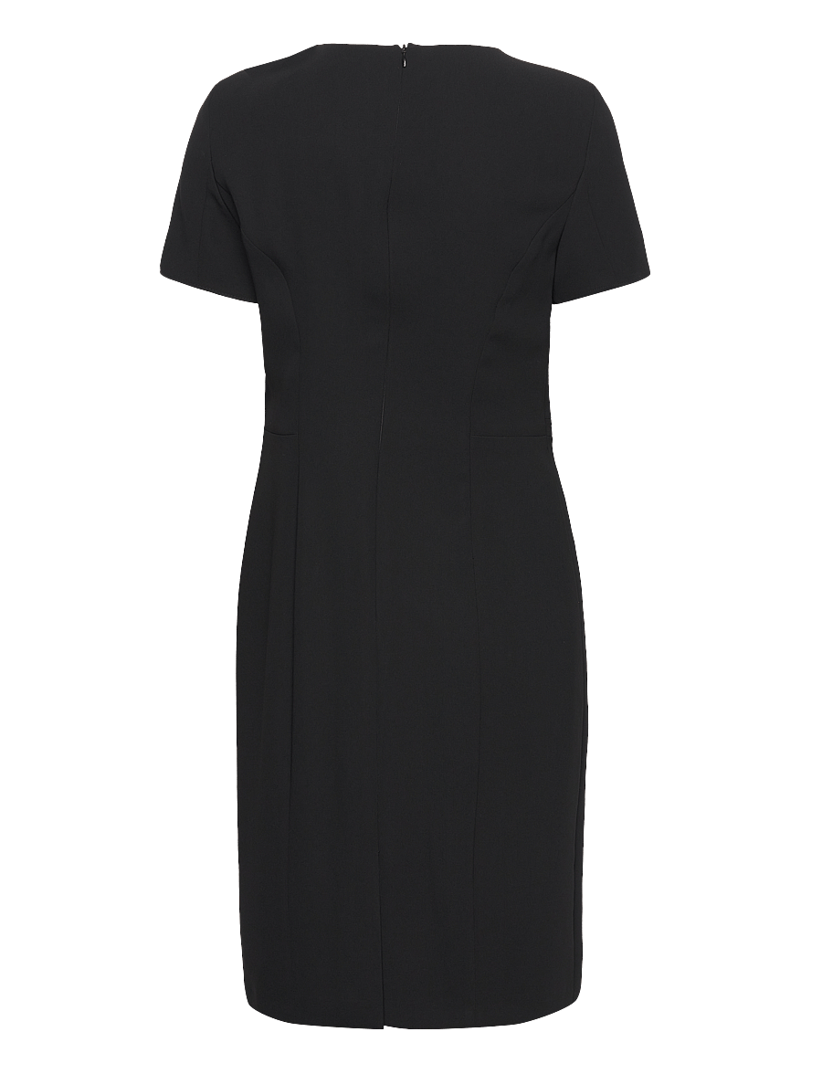Gerry Weber - DRESS WOVEN - midikleider - black - 1