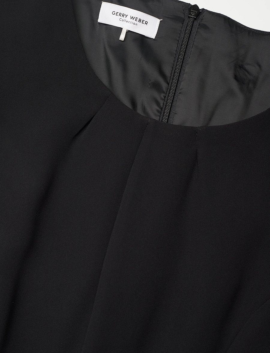 Gerry Weber - DRESS WOVEN - midikleider - black - 2