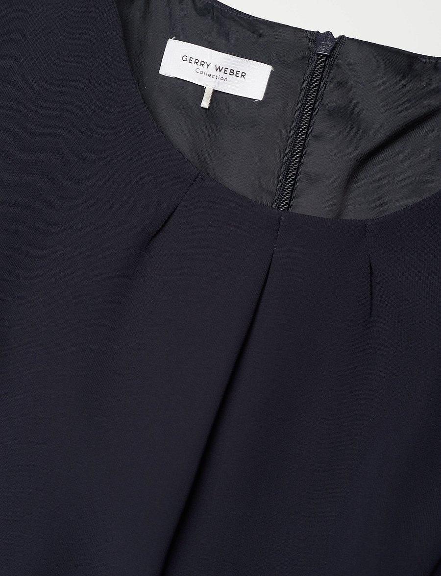 Gerry Weber - DRESS WOVEN - midiklänningar - navy - 2