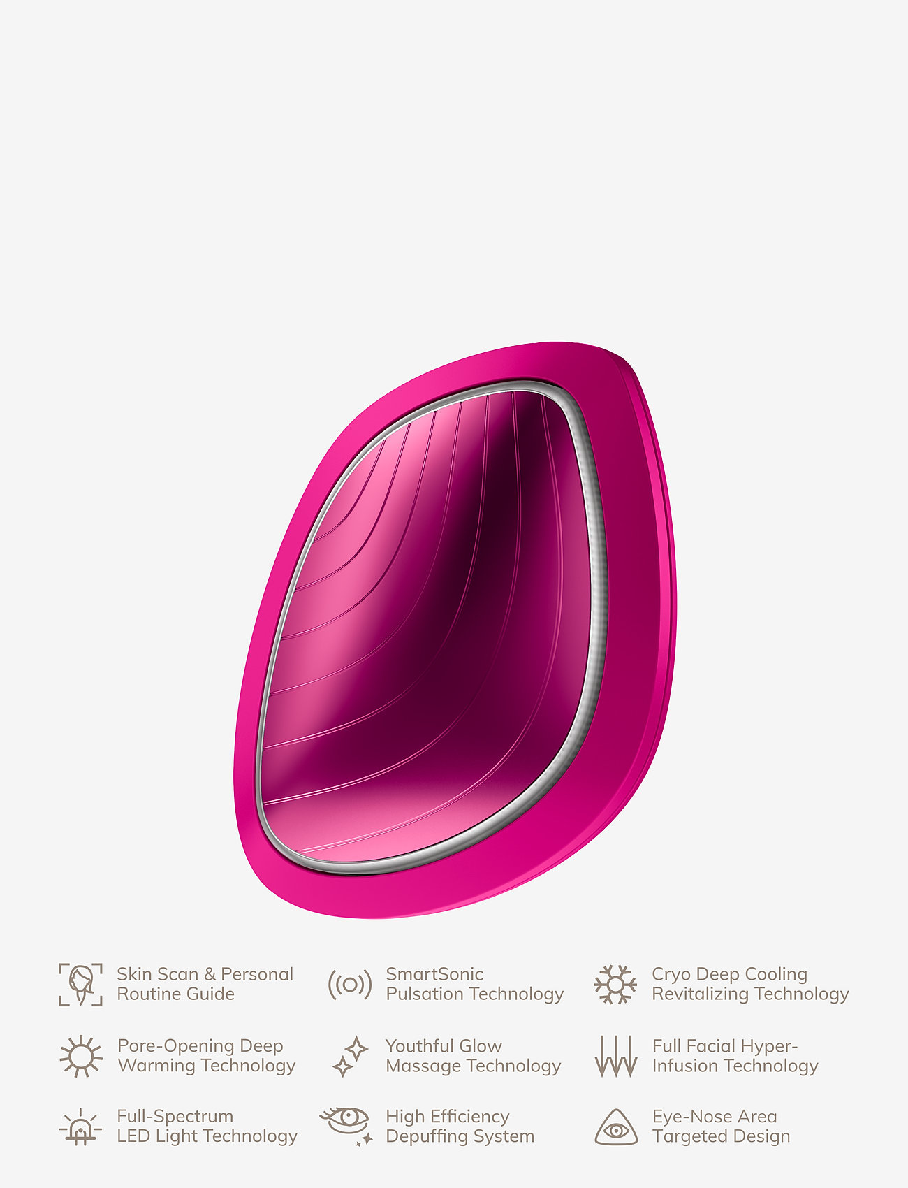 GESKE - Sonic Warm & Cool Mask | 9 in 1 - til hende - magenta - 4