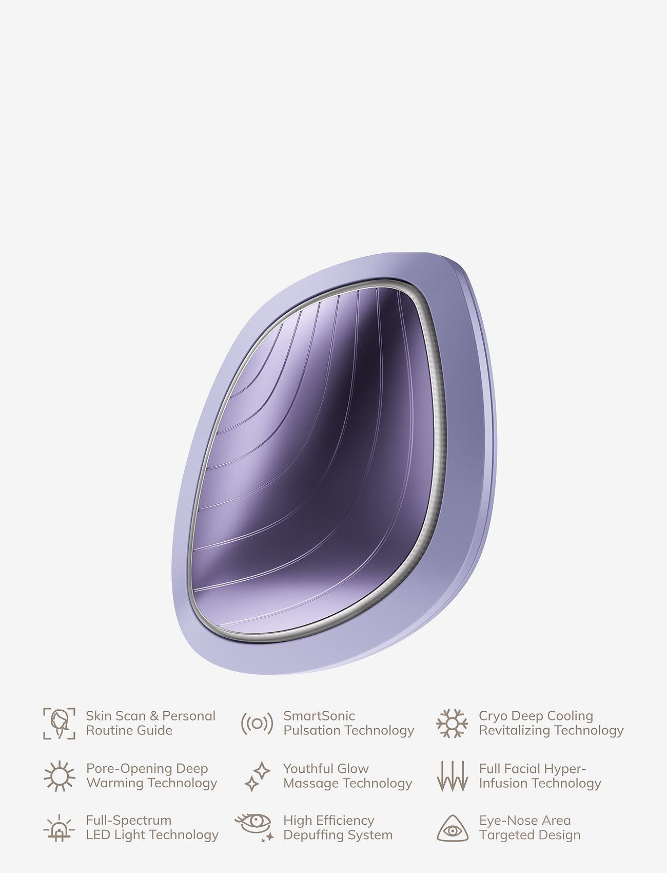GESKE - Sonic Warm & Cool Mask | 9 in 1 - til henne - purple - 4