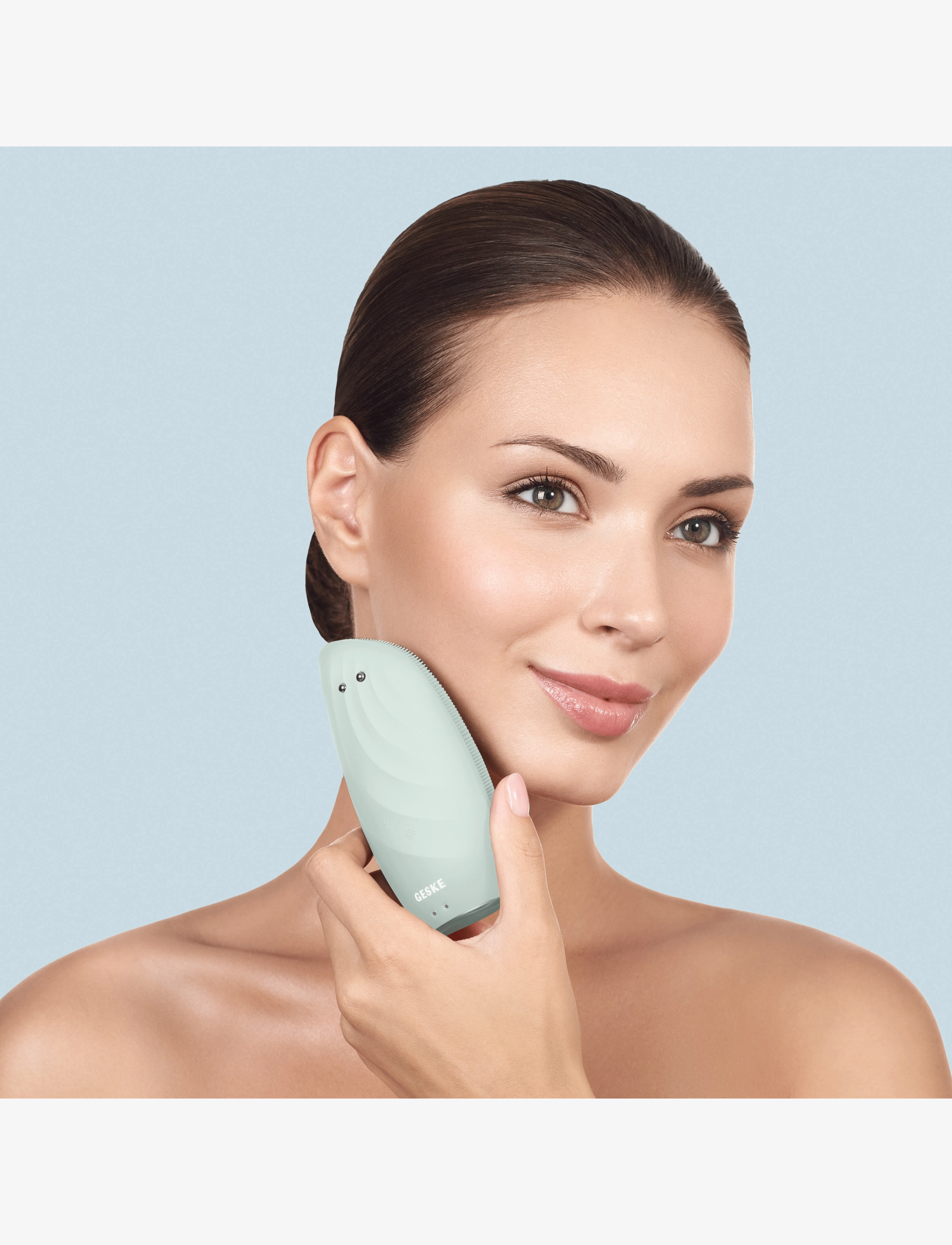 GESKE - Sonic Thermo Facial Brush & Face-Lifter | 8 in 1 - mellem 500-1000 kr - green - 5