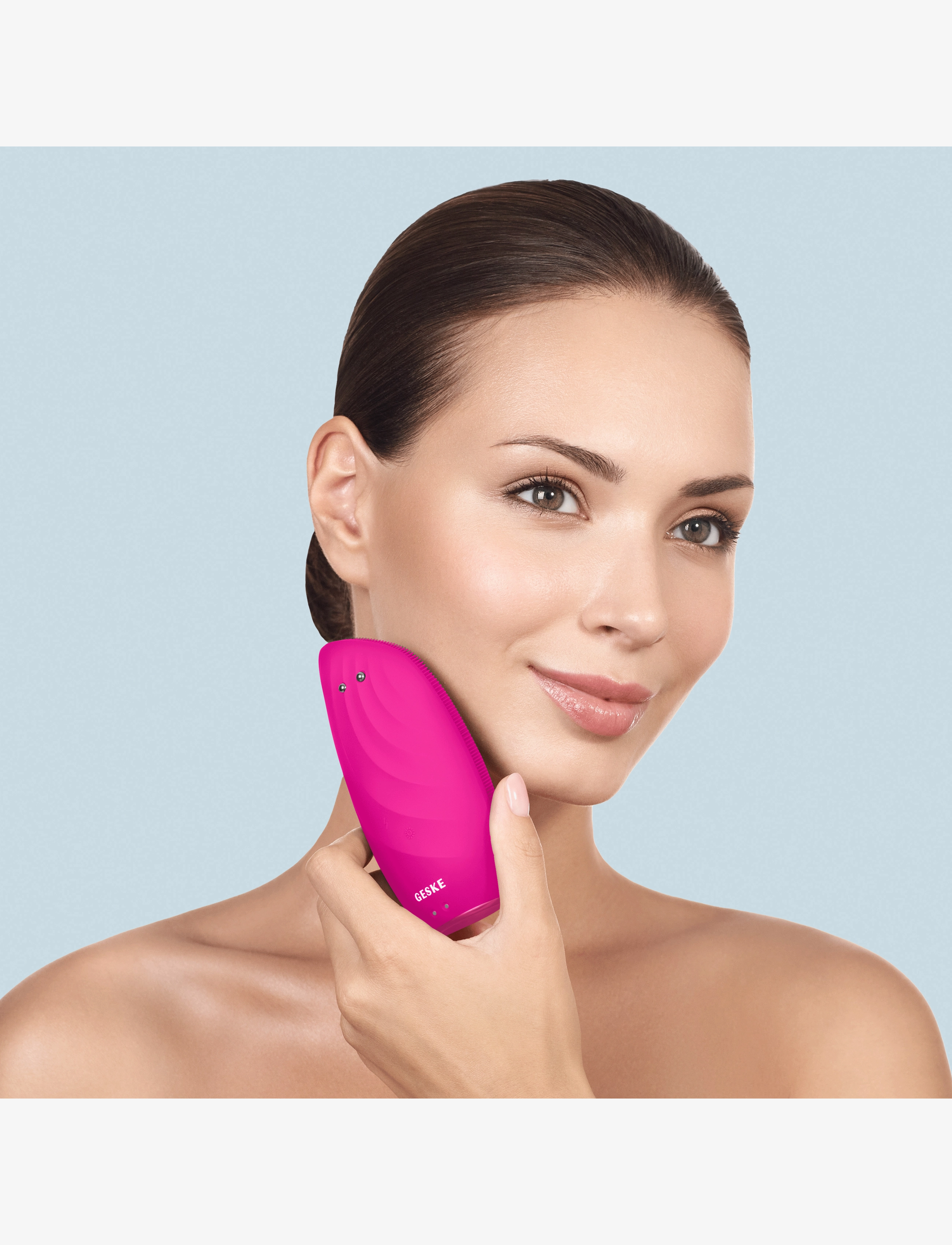 GESKE - Sonic Thermo Facial Brush & Face-Lifter | 8 in 1 - mellem 500-1000 kr - magenta - 5
