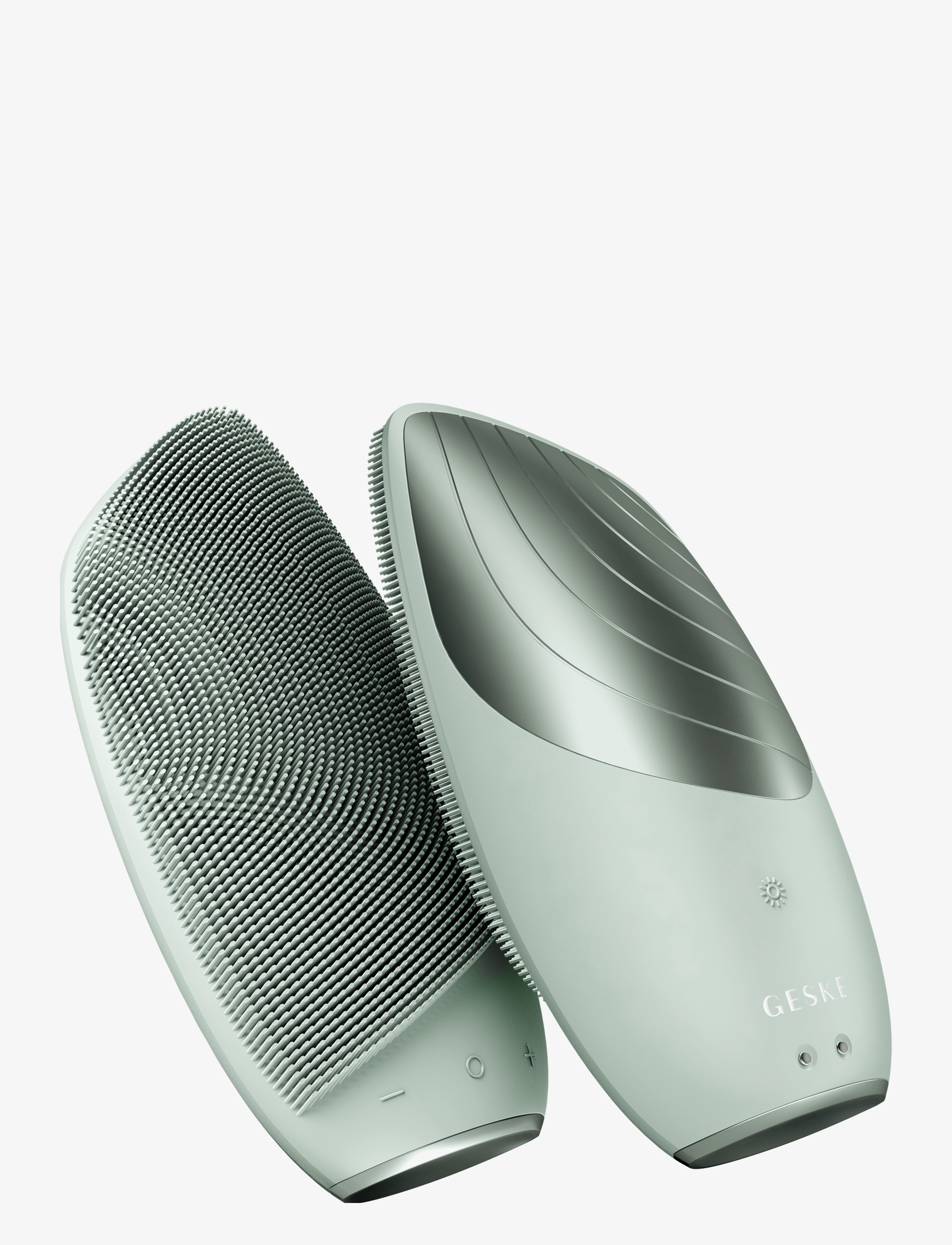GESKE - Sonic Thermo Facial Brush | 6 in 1 - beauty tech - green - 1