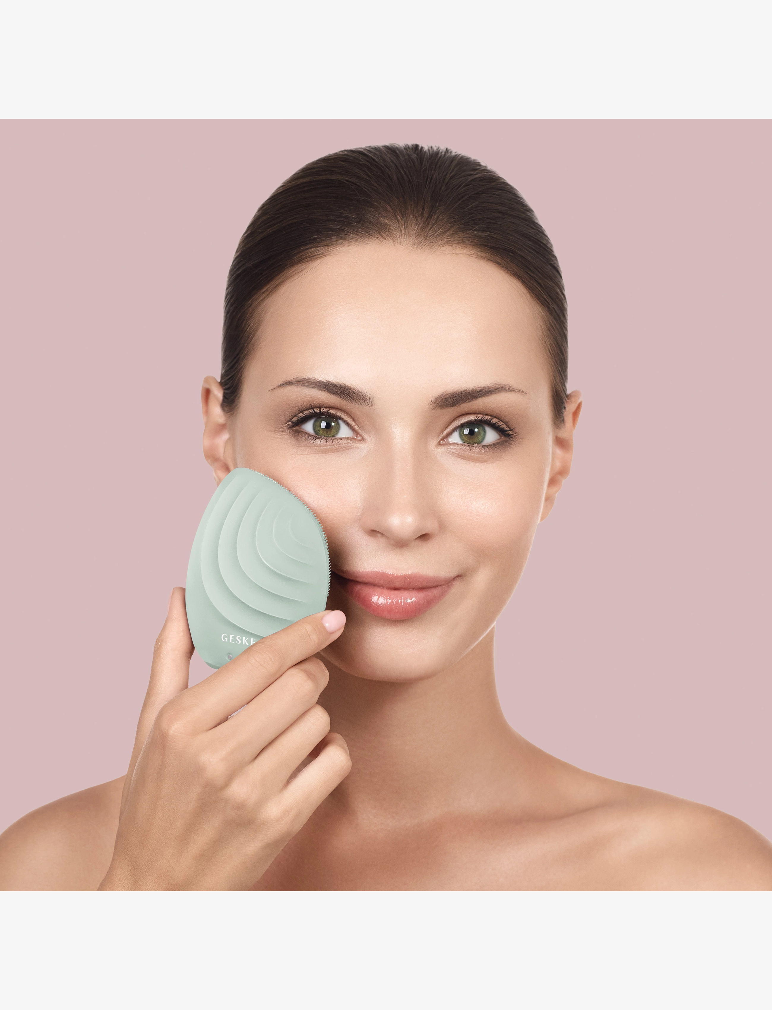 GESKE - Sonic Facial Brush | 5 in 1 - beauty tech - green - 5