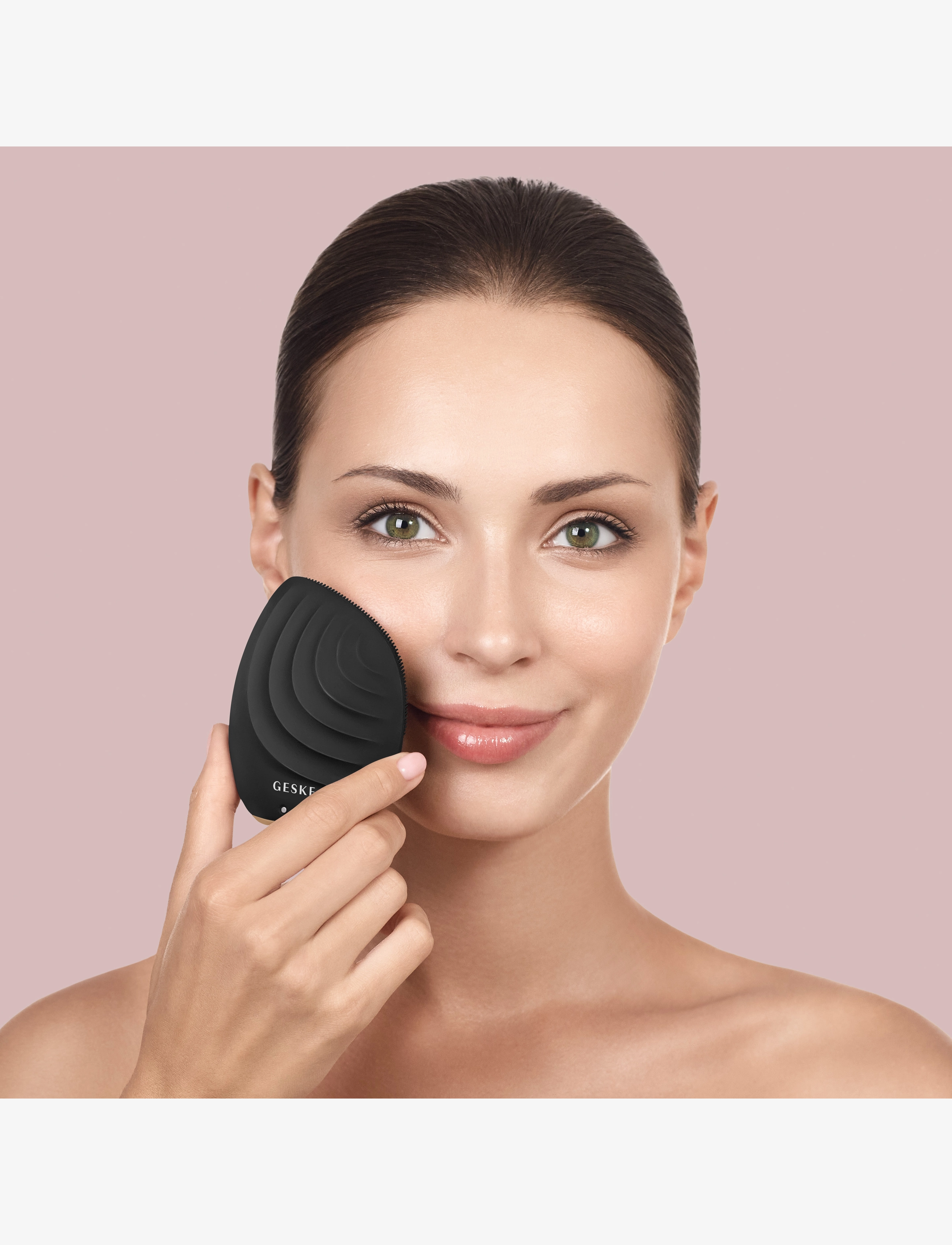 GESKE - Sonic Facial Brush | 5 in 1 - beauty tech - gray - 5