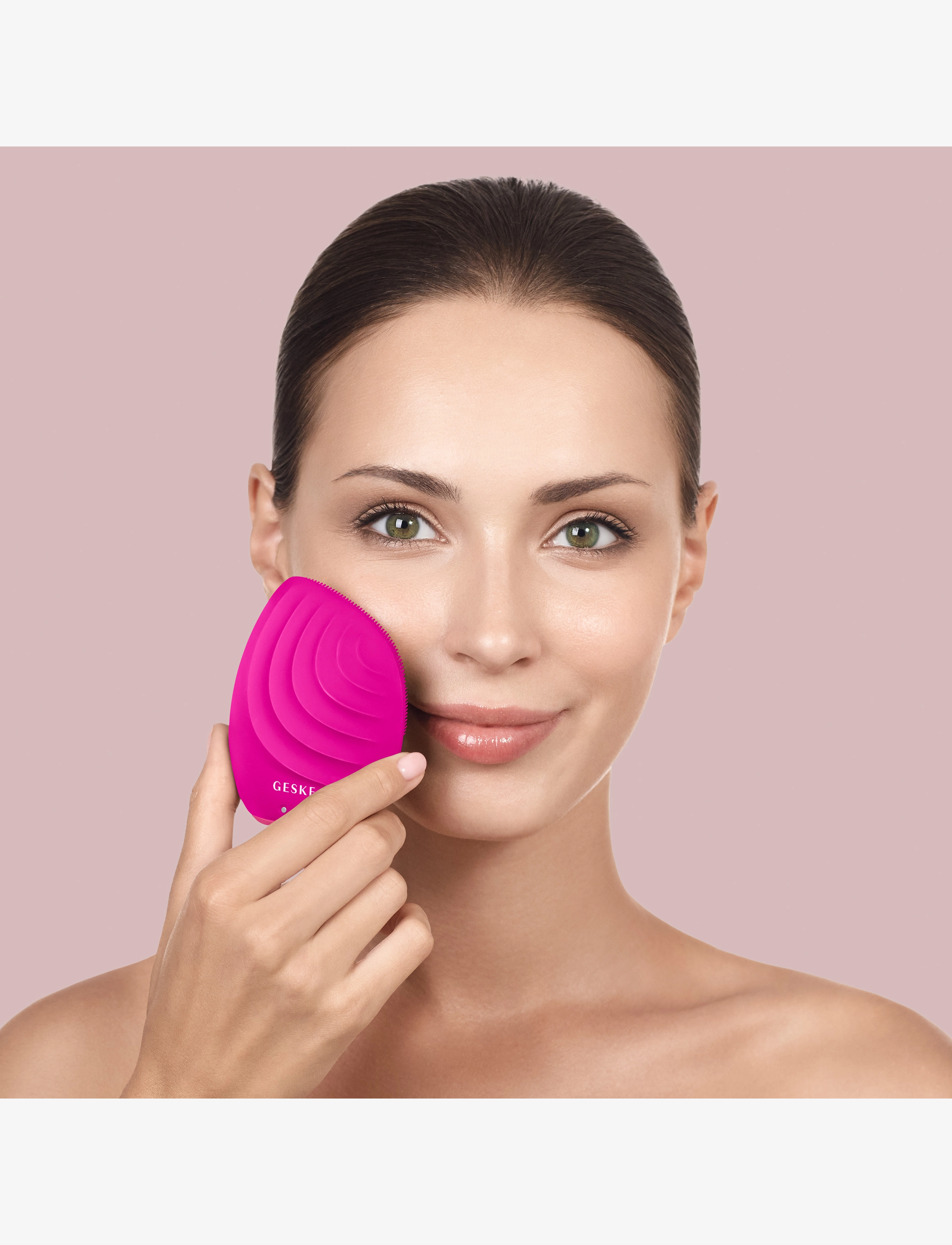 GESKE - Sonic Facial Brush | 5 in 1 - beauty tech - magenta - 5